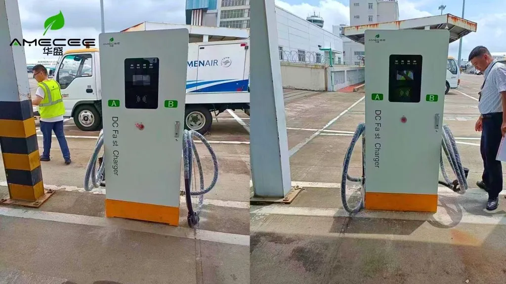 AMECEE super charging station project at Xiamen Airport
